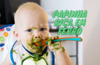 Papinha Rica Em Ferro Com Carne, Feijão E Agrião